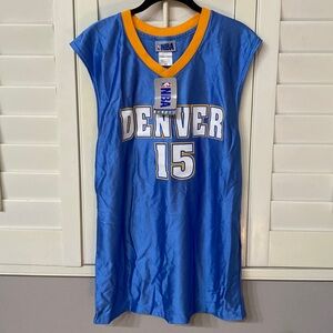 NBA DENVER Nuggets Carmelo ANTHONY 15 jersey. Sizes M (5 left) & L (1 left).